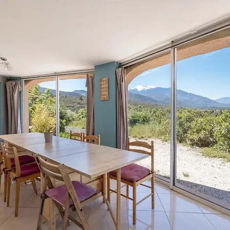 Villa Grande Maison De Groupe - Vue Incroyable Canigou